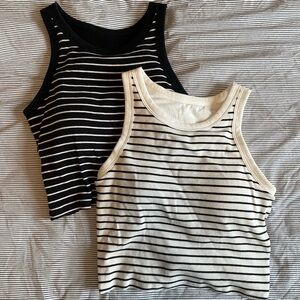 UNIQLO Striped Bra Top Set (2 Pieces)